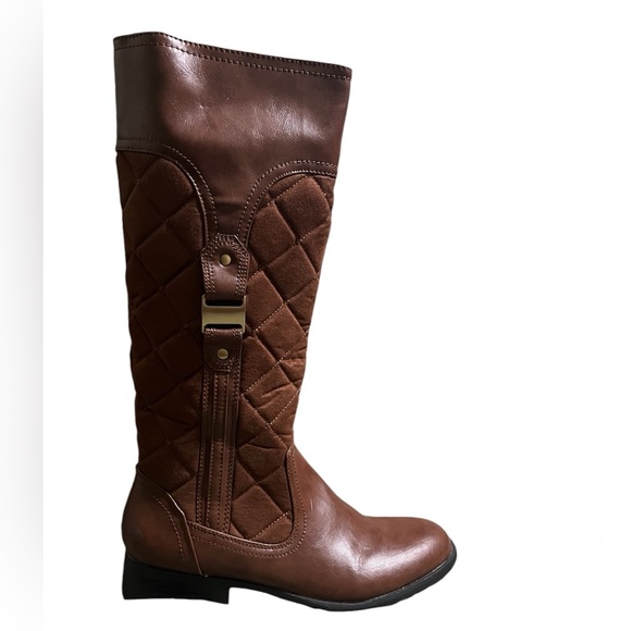 Lifestride X-treme Quilted Boots -Cognac - Picture 1 of 6